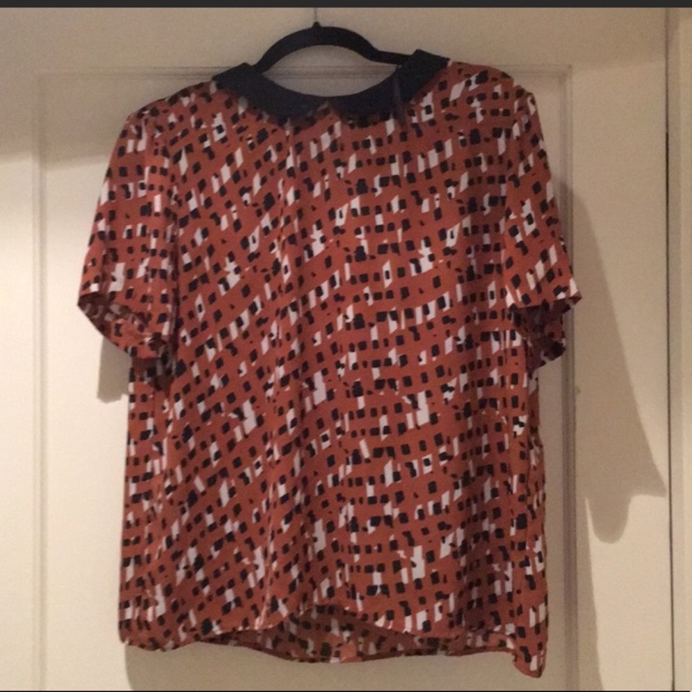 ZARA collared blouse SIZE LARGE